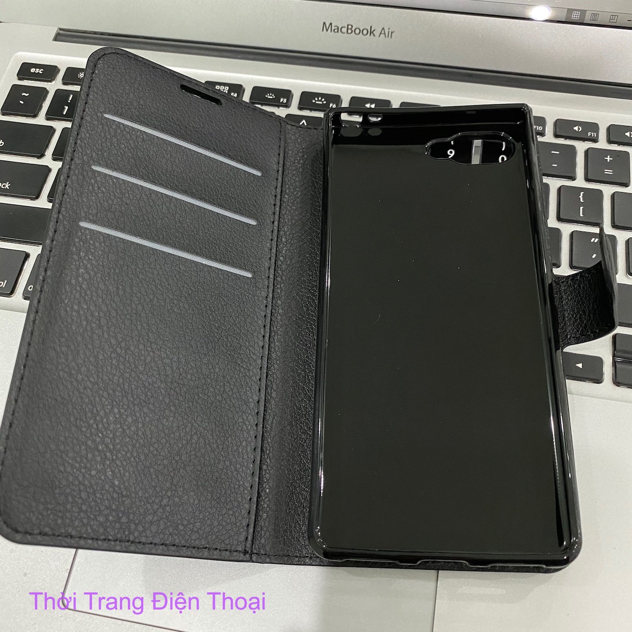 BlackBerry KEY2 LE - Bao da điện thoại chất liệu PU