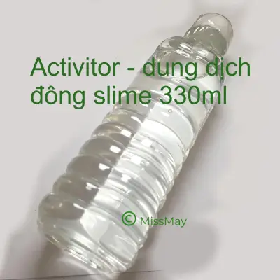 Dung dich đông slime borax pha sẵn - Activitor 330 ml