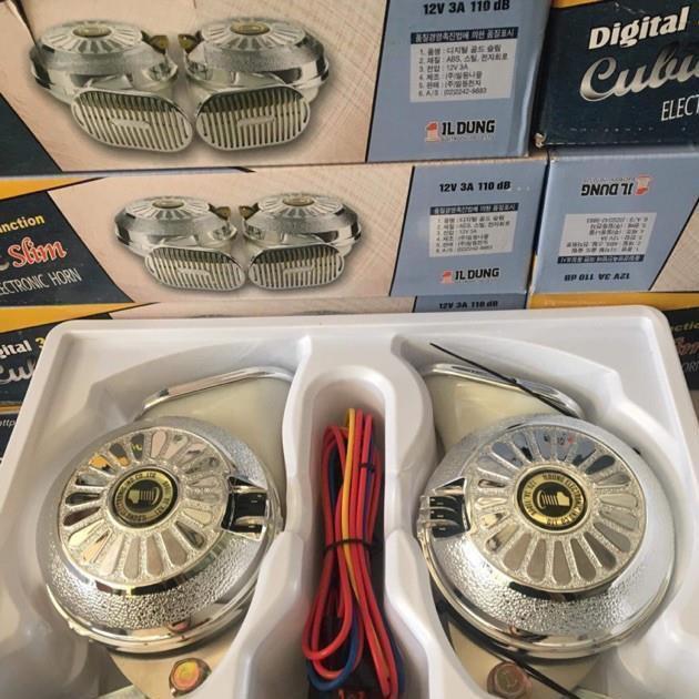 Còi ngân 3 tiếng Hàn quốc 24V