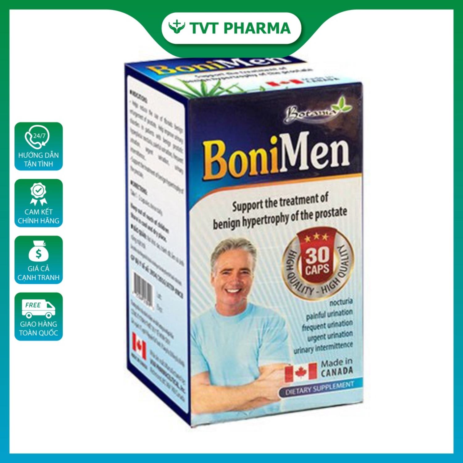 BoniMen ( Hộp 30 Viên )- Tích Điểm Mua 6 Tặng 1