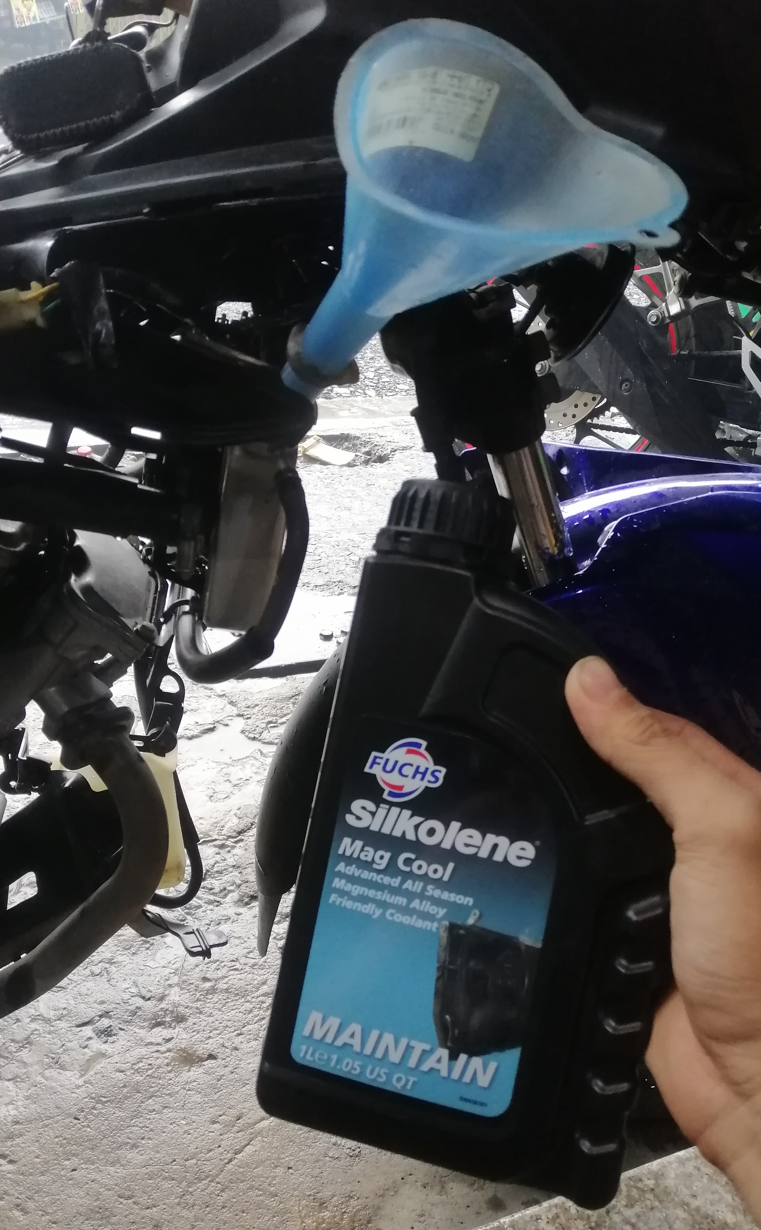 [HCM]Nước mát Fuchs Silkolene Mag Cool 1Lit