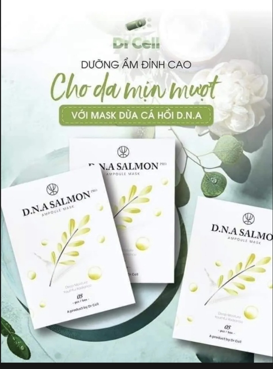Mặt nạ dừa dr cell chính hãng