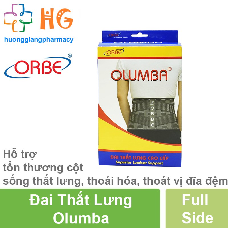 Đai Cột Sống Thắt Lưng Cao Cấp OLUMBA
