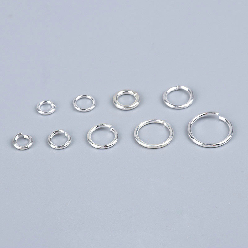 [S925] Khoen tròn bằng bạc mở sẵn - MH664