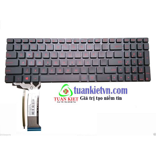 Bàn phím laptop asus gl552 gl552j gl552jx gl552v gl552vl gl552vx nsk-upqbc01, 0knb0-662cus00