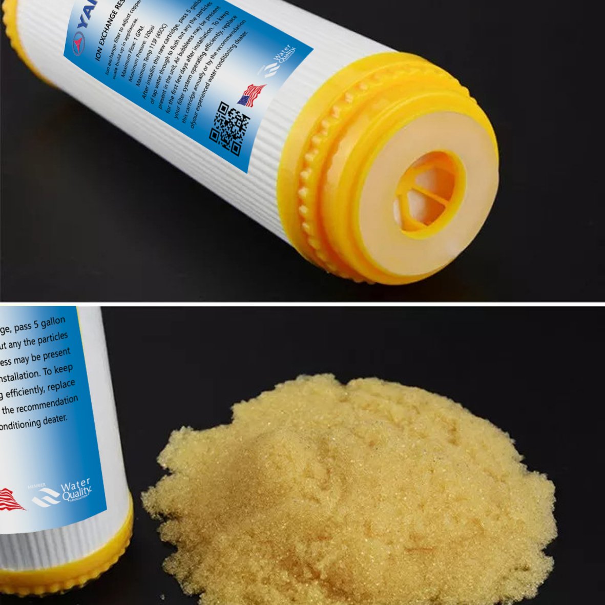 [HCM]Lõi lọc resin – cation làm mềm nước 20inch