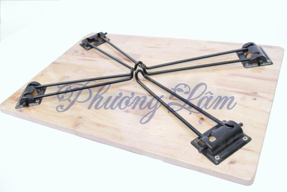 BÀN GỖ XẾP CHÂN SƠN TĨNH ĐIỆN 40x60