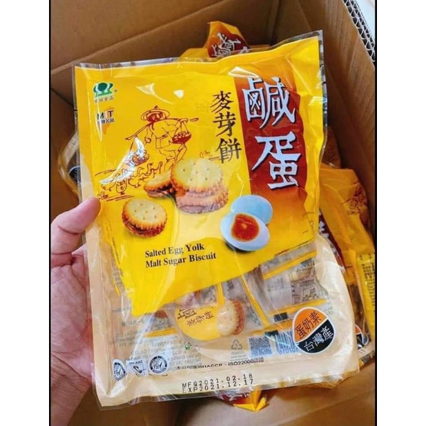 Bánh Quy Trứng Muối 500gam MIT (xịn)