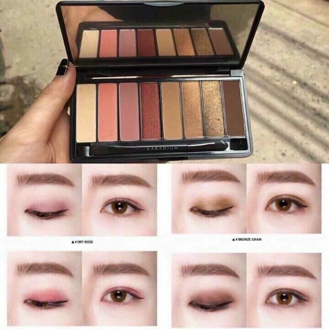 Phấn Mắt 8 Ô KARADIUM - Glam Modern Shadow Palette 11.5g