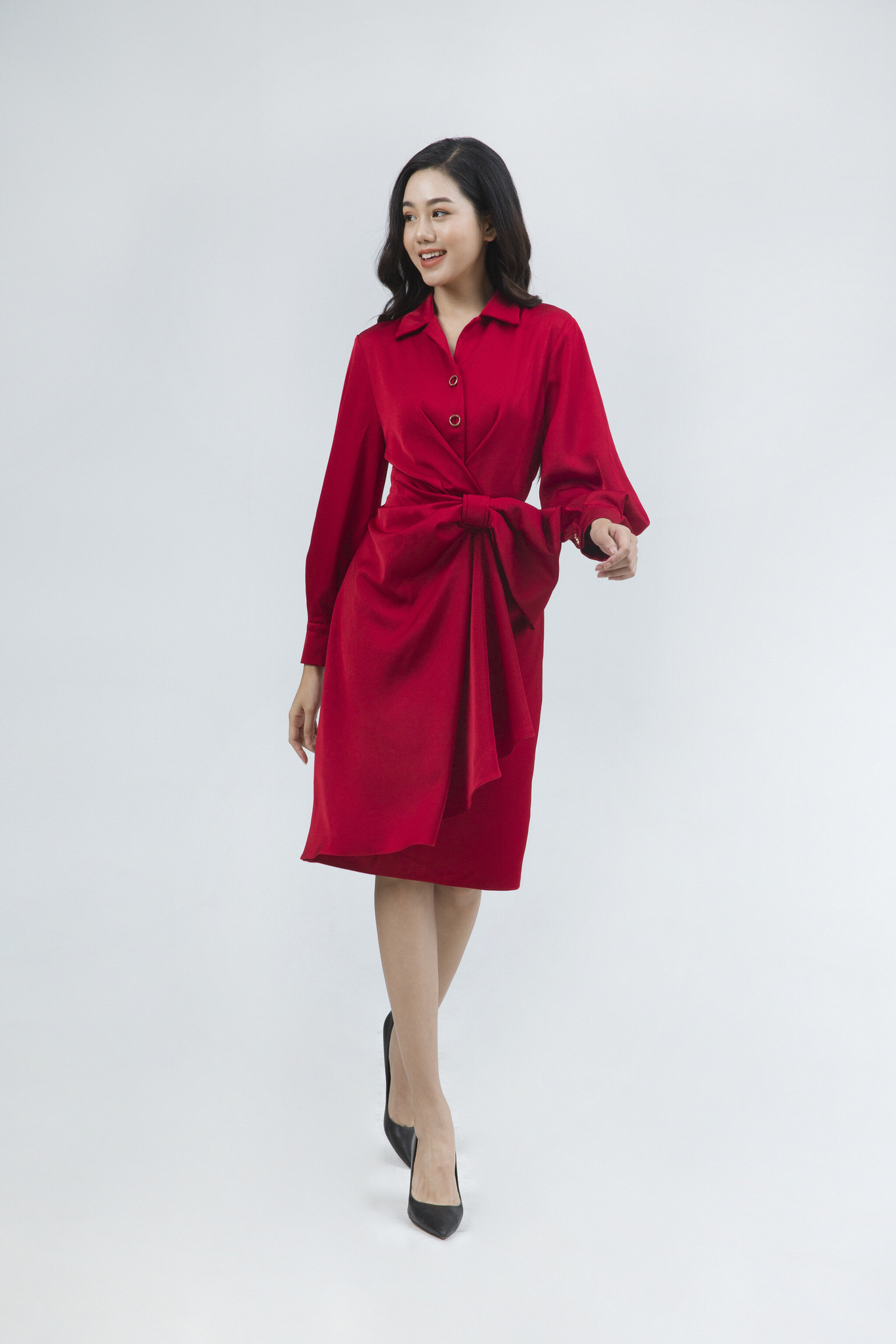 Đầm 2 lớp IVY moda MS 48M5116