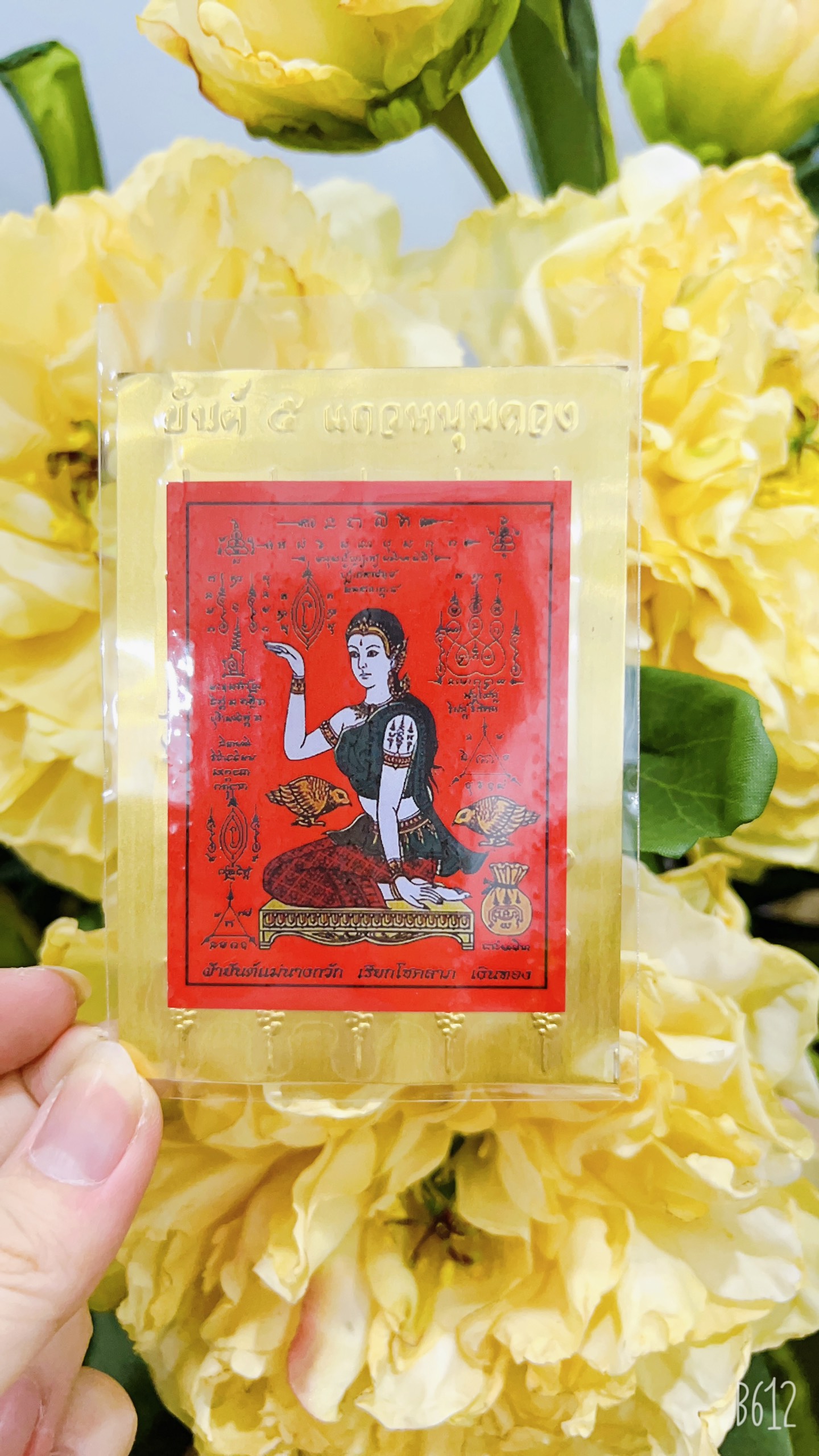 Phong thủy - Lá Yant mẹ vip Thái Lan