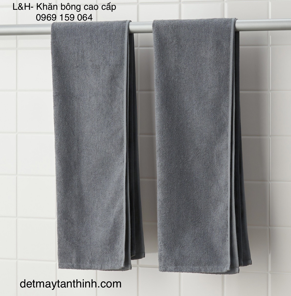Khăn tắm, khăn lau đầu, Muji xuất nhật, KT: 35x90cm, nặng 120g