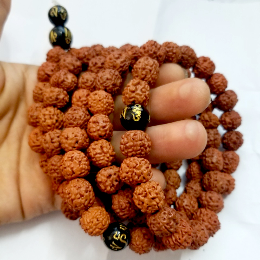 Chuỗi hạt kim cang 108 hạt dùng để lần hạt-đeo cổ