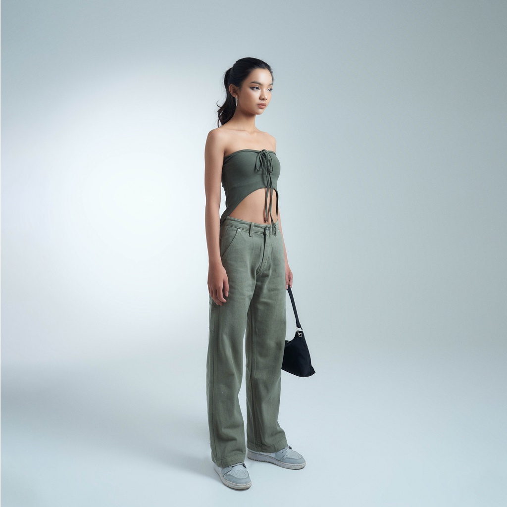 Áo Croptop PRADIES Halterneck