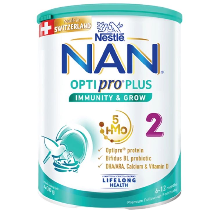 Sữa Nan Thuỵ Sĩ Optipro Plus 400g số 1, 2