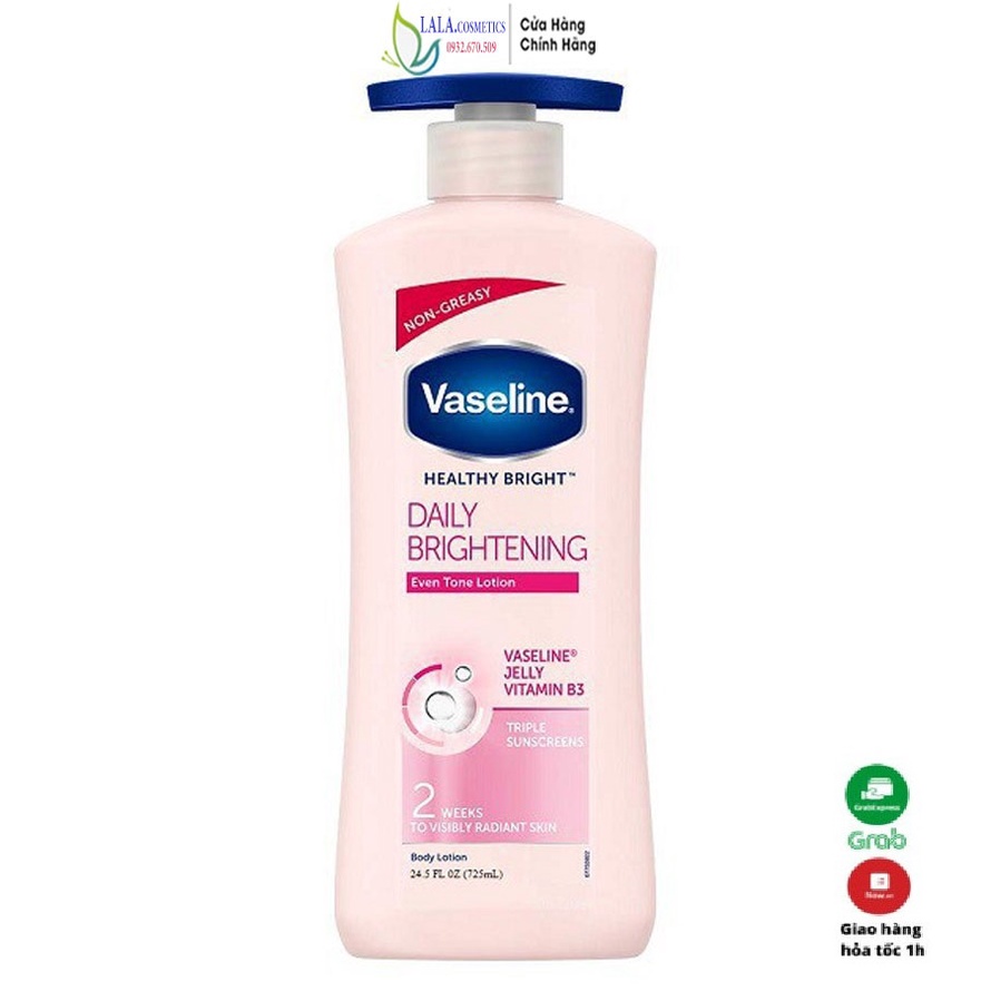 Mẫu mới Dưỡng Thể Vaseline 725ml