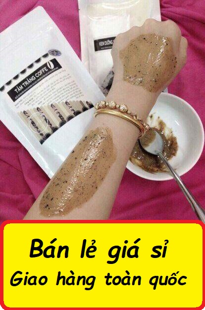 [HCM]ComBo 2 Bịch Tắm Trắng Cafe Siêu Trắng