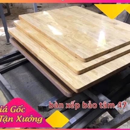 Mặt Gỗ Cao Su Làm Kệ ( kích thước 20*100)