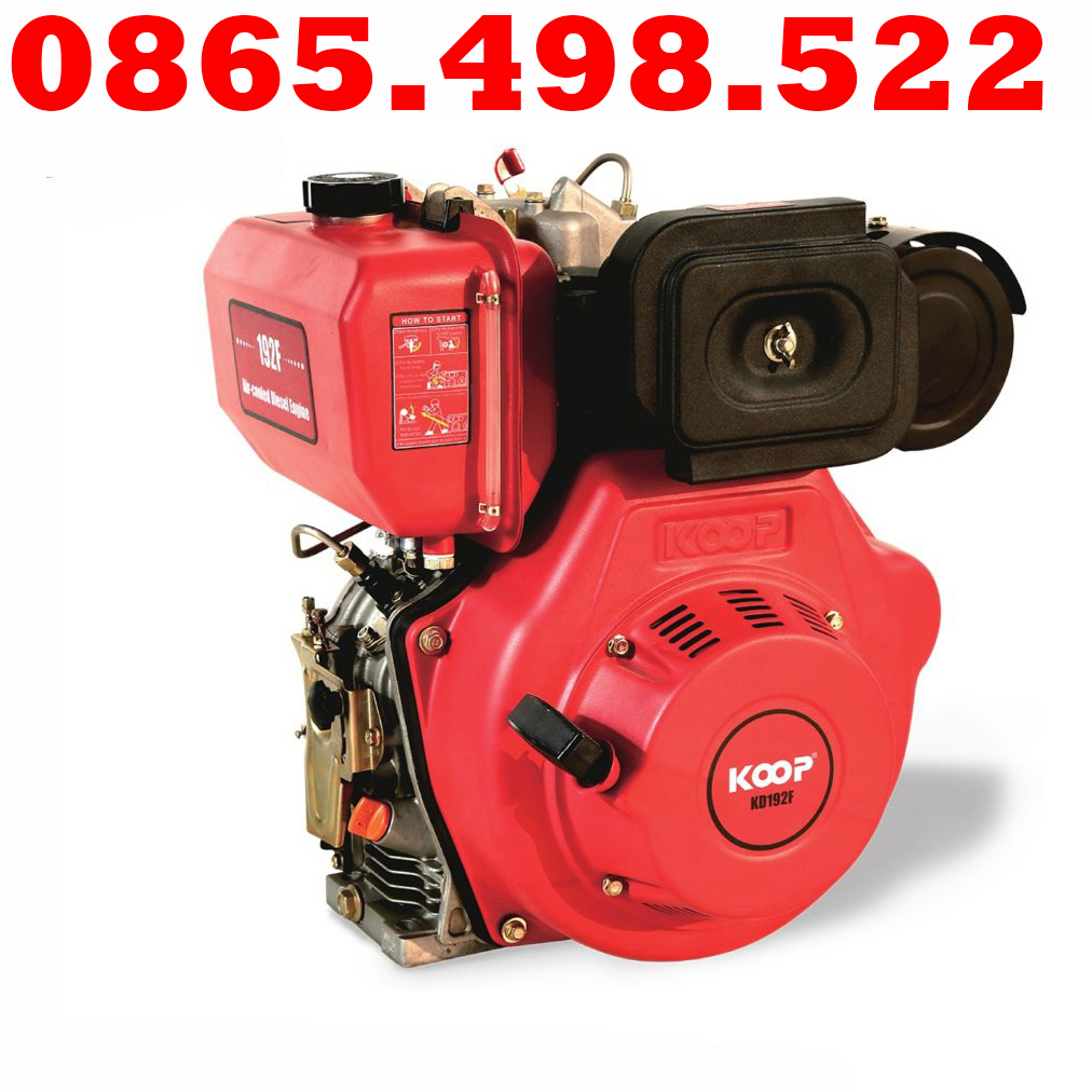 Máy Nổ – Động Cơ Dầu 10.3HP Koop KD192F Giật Tay