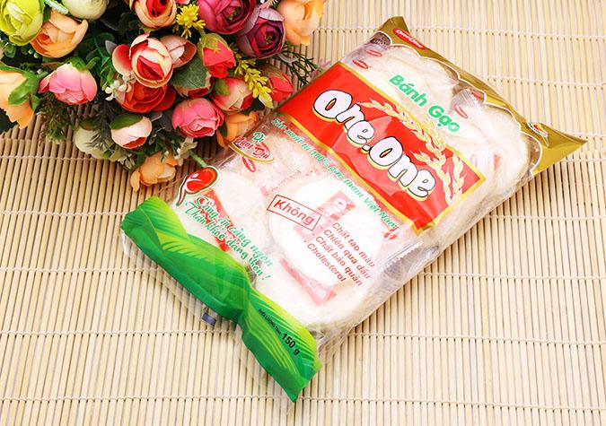 Combo 3 Gói Bánh Gạo Nhật One One (Gói 150G)