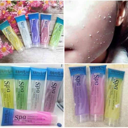 Tẩy da chết body SPA - Tuýp lớn 350ML