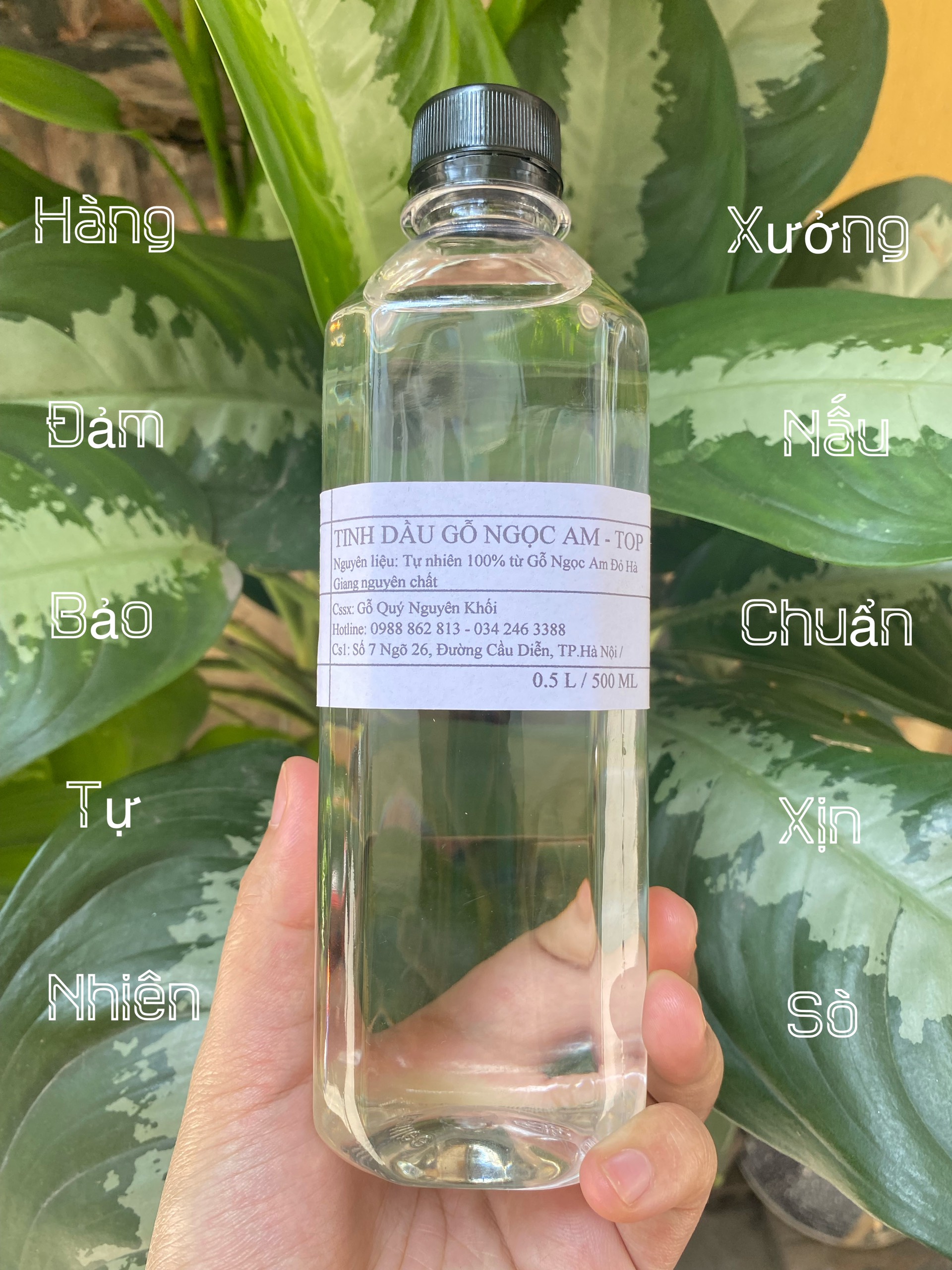 Tinh Dầu Ngọc Am Đỏ Hà Giang (500ml)
