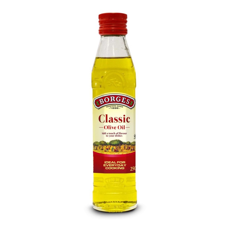 Dầu ôliu nguyên chất Olive Oil 250ml Hiệu Borges
