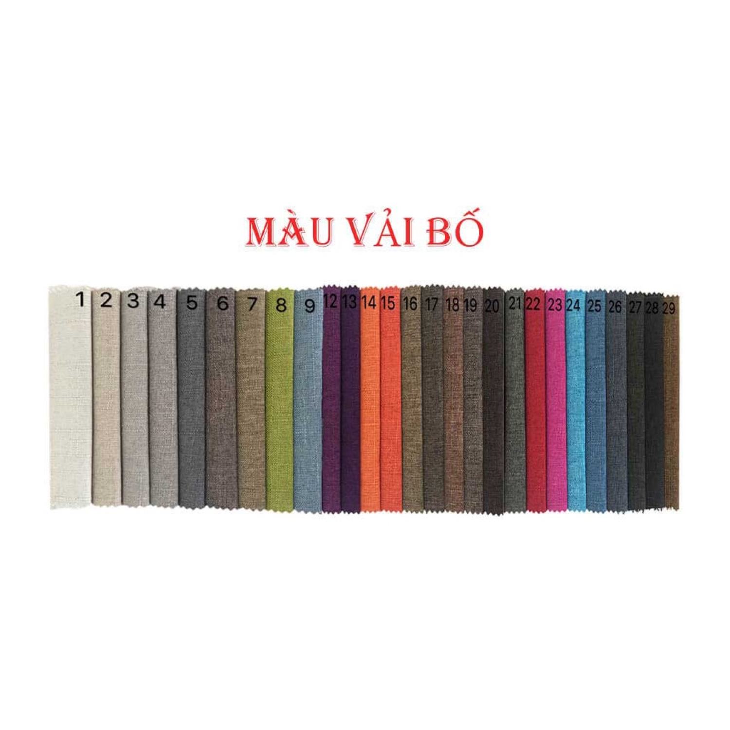 Ghế sofa băng cong hiện đại + ghế sofa đơn kích thước 2m4 mã hb-23