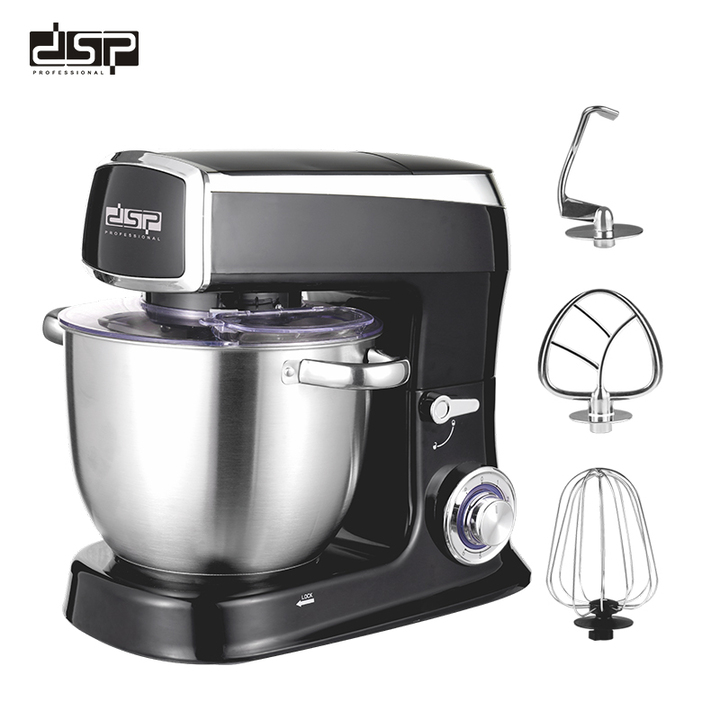 Máy trộn bột, đánh trứng 7 lít cao cấp DSP KM3051 công suất 1500W trộn tối đa 2,6kg bột - BẢO HÀNH 12 THÁNG