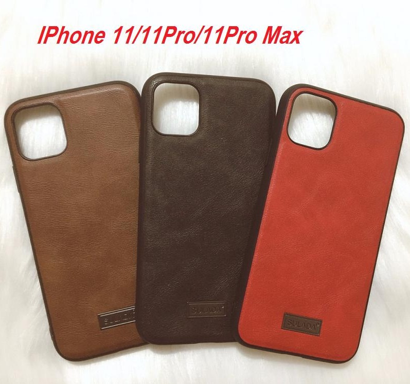 Ốp lưng Sulada vân da iPhone 11 / 11Pro / 11 Pro Max  Siêu Bền Ảnh Thật