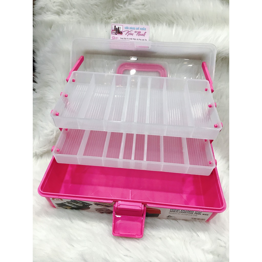 Hộp đựng dụng cụ làm nail đa năng