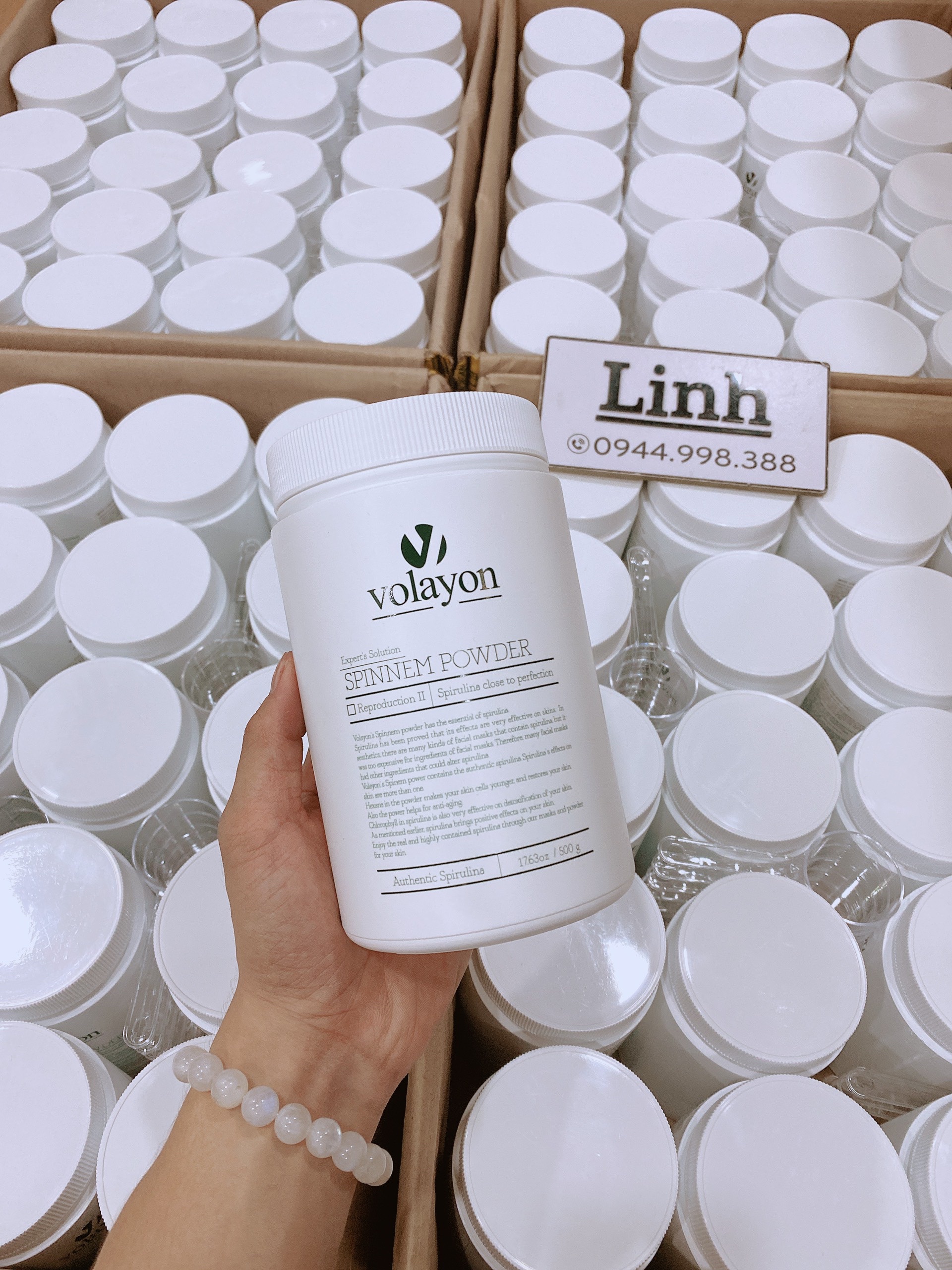 Mặt Nạ Tảo Xoắn Volayon Spinnem Powder