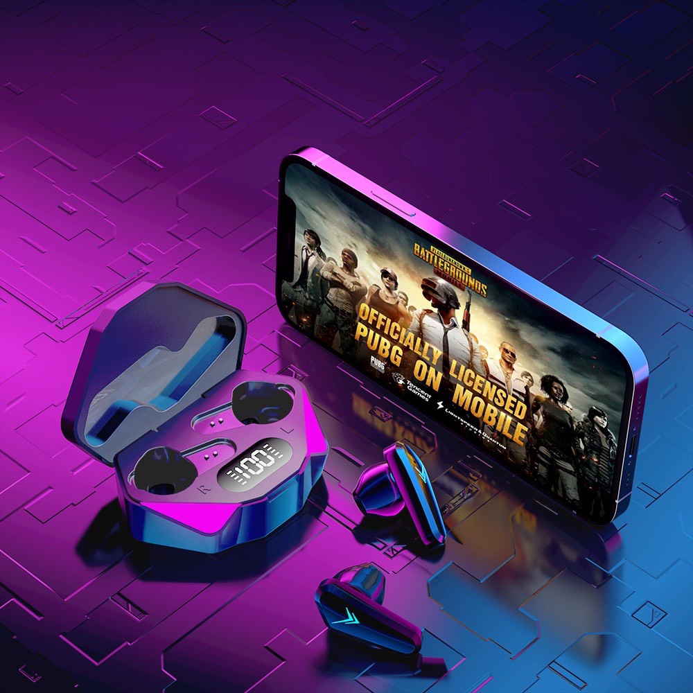 Tai Nghe X15 Không Dây Bluetooth 5.1 Giảm Tiếng Ồn Cảm Ứng Điều Khiển Vân Tay Âm Thanh Hifi 9D Cho Điện Thoại Gaming