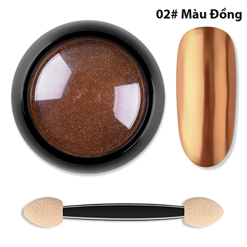 Bột Phủ Móng Tráng Gương Titanium Cao Cấp