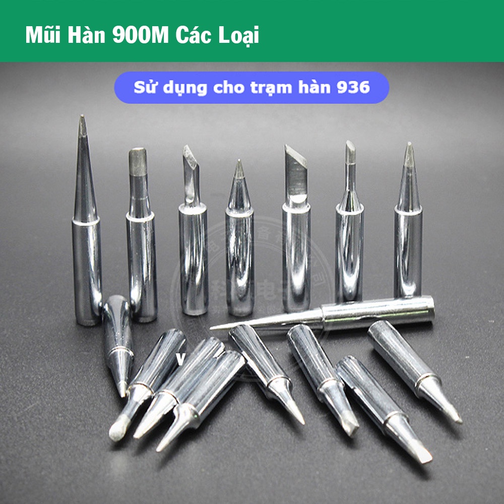 Típ hàn 900m, mũi hàn 900m dùng cho tay hàn 936