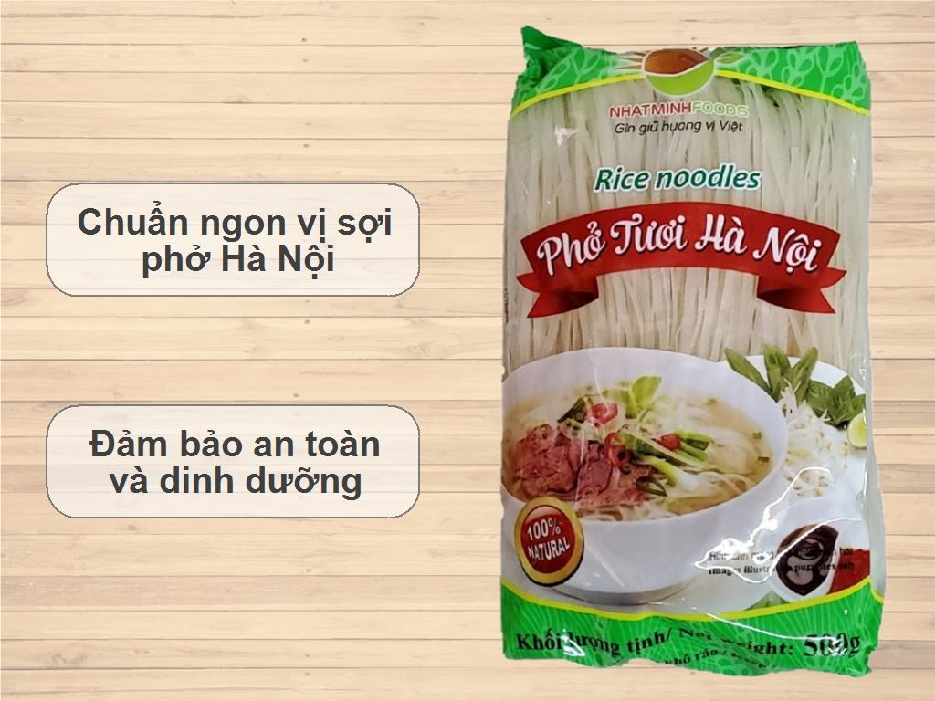 Phở tươi Nhật Minh gói 500g