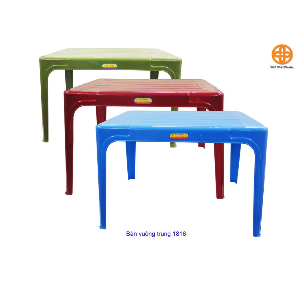 Bàn nhựa vuông Việt Nhật