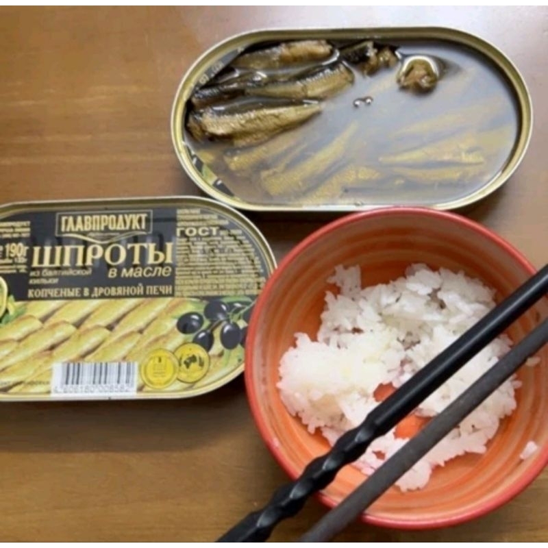 Baltic Herring in Olive Oil 190g - Imported from Russia, Delicious and Nutritious