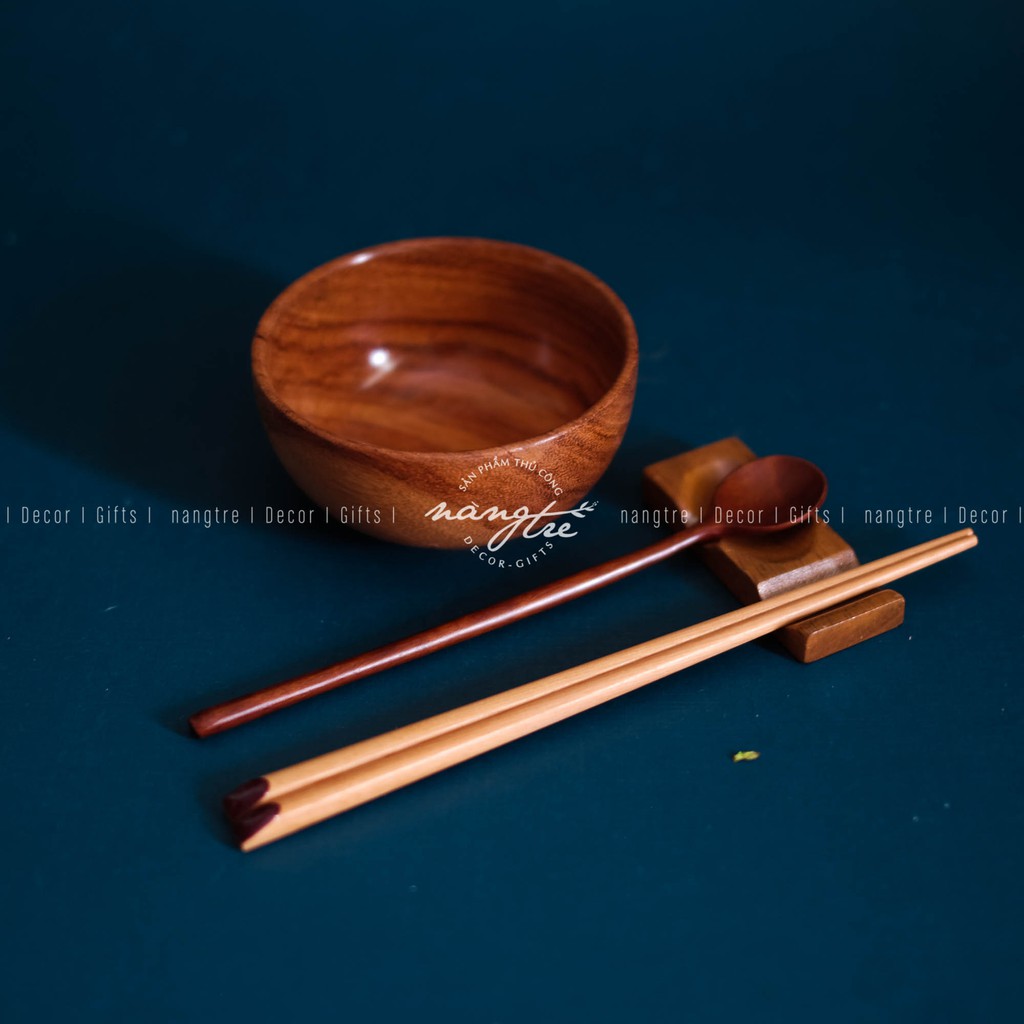[HCM]Chén gỗ - Bát gỗ tự nhiên - Wooden bowl