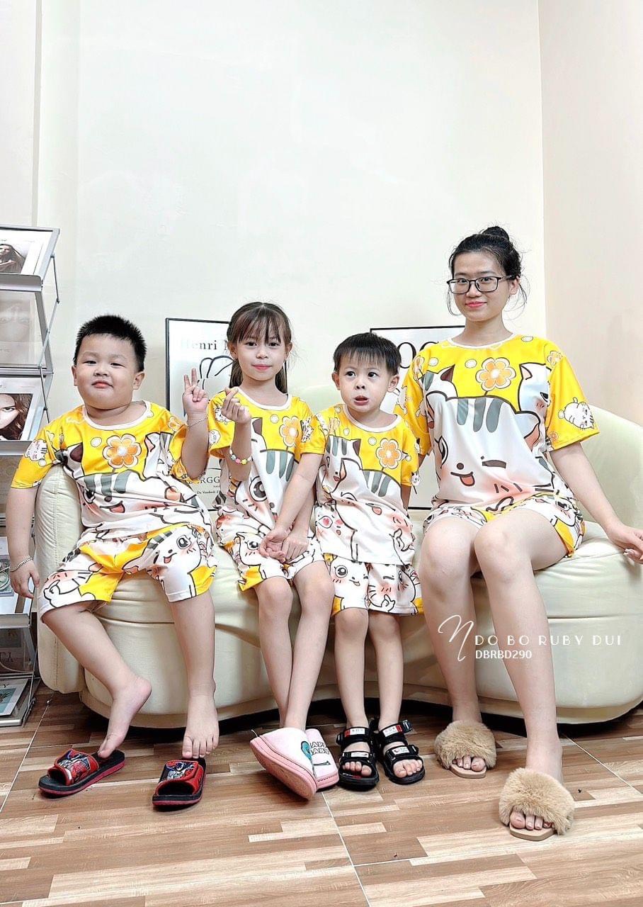 đồ bộ cho mẹ và bé