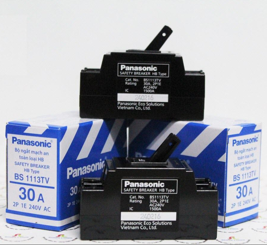Cầu dao an toàn( CB cóc) PANASONIC 30A - 40A