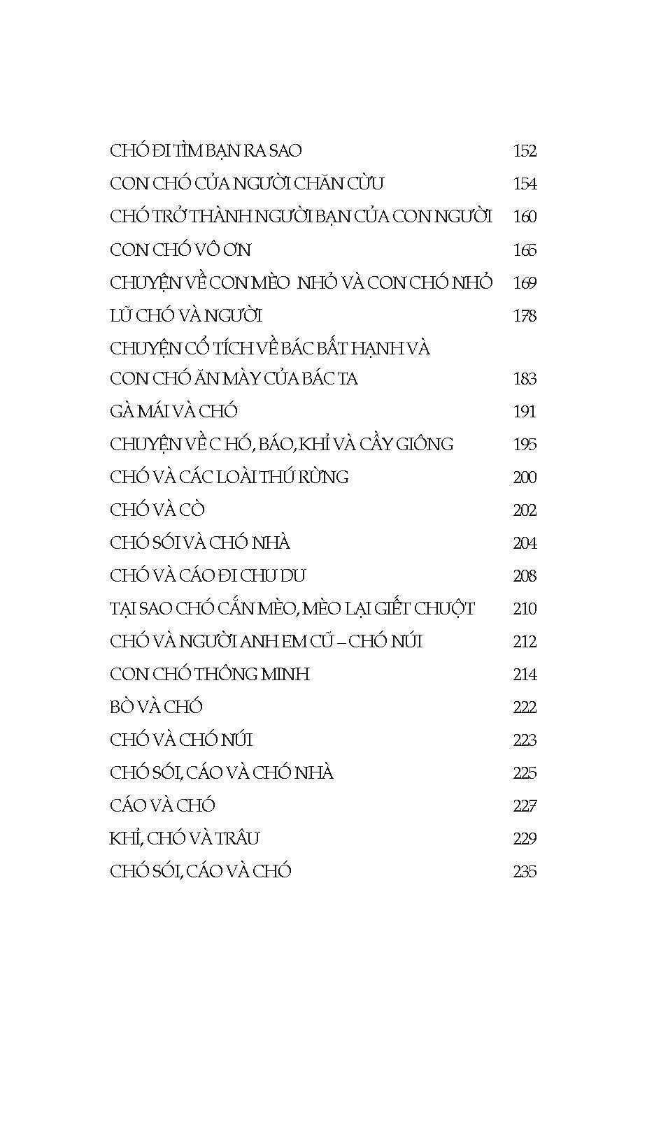 Những Câu Chuyện Về Chó