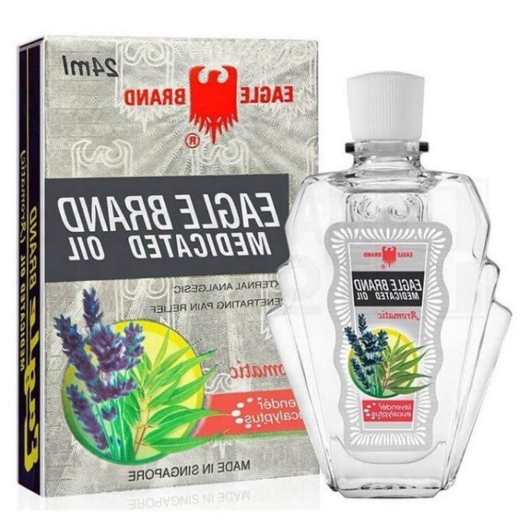[HCM]Dầu gió con ó Eagle Brand 24ml