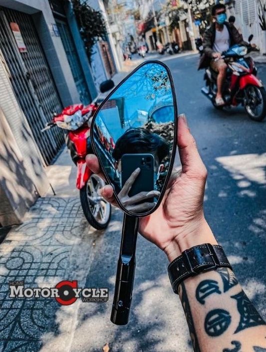 Kính chiếu hậu Rizoma Genesi - Home Motorcycle Workshop
