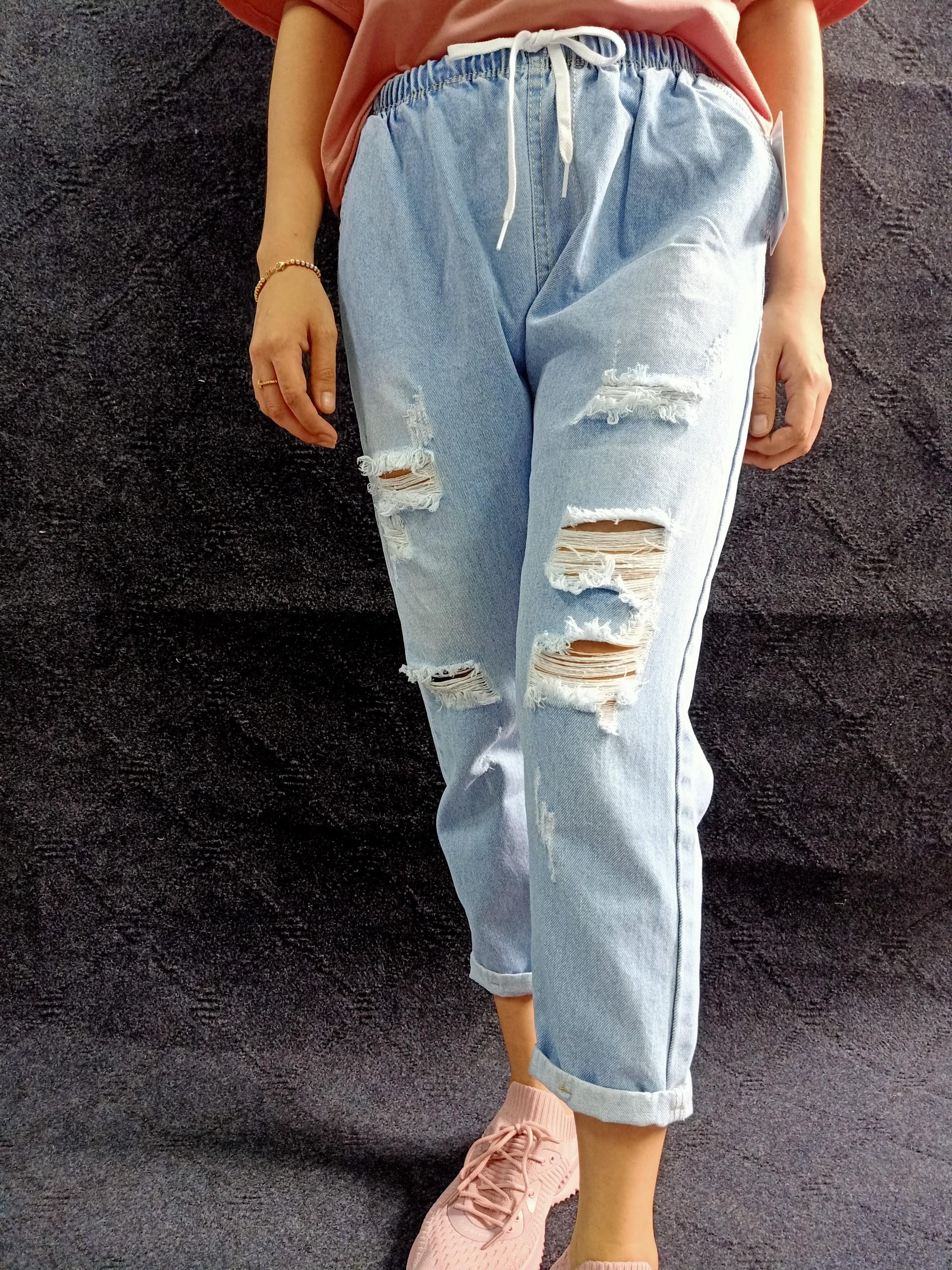 Quần Baggy Jean Nữ Size ( S ,M, L)