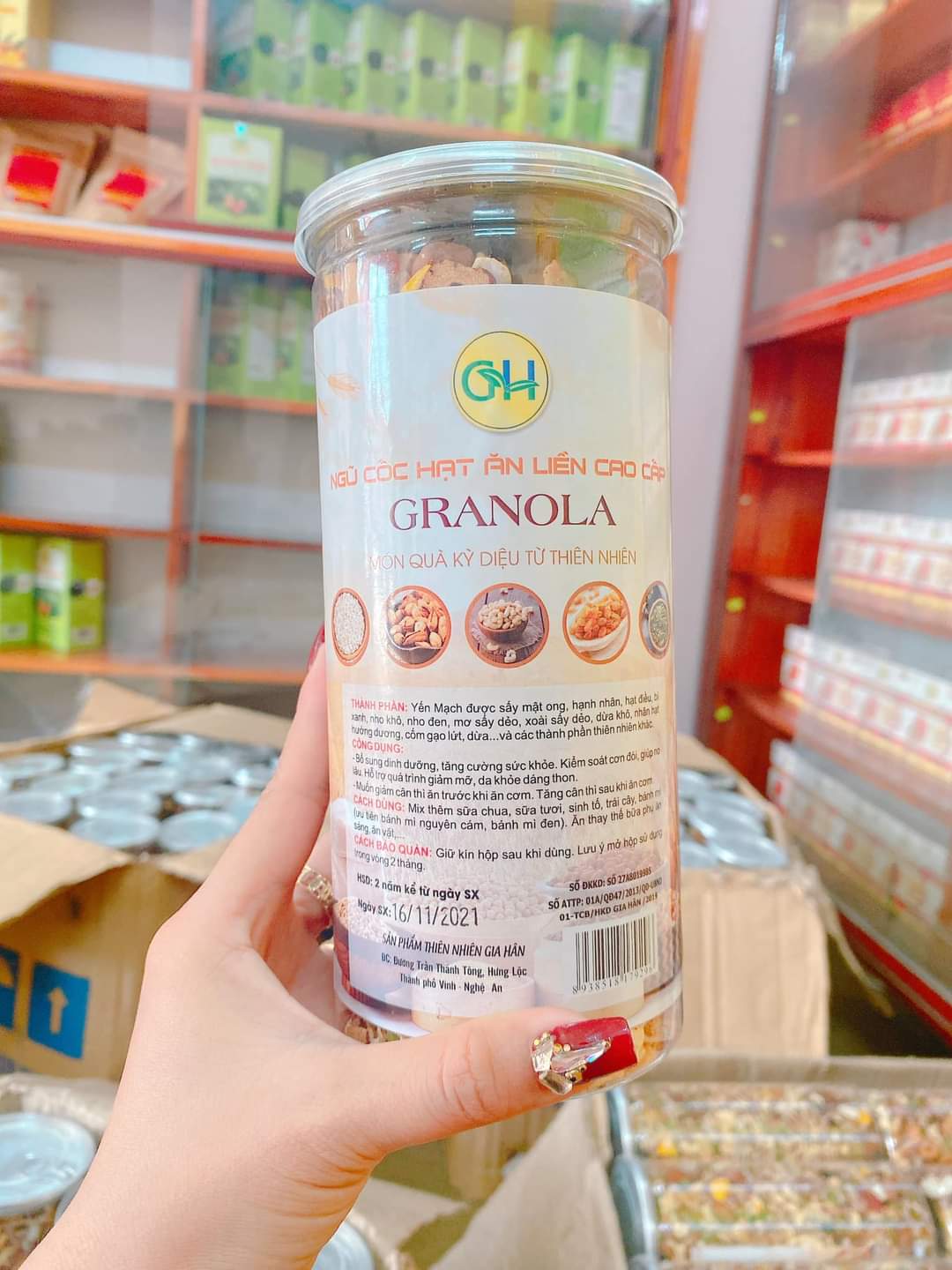 Ngũ Cốc Hạt Granola