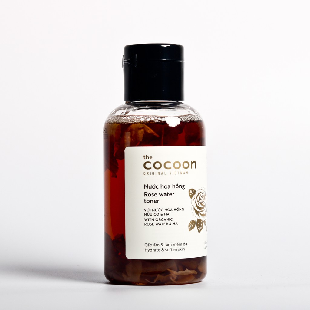 Nước hoa hồng Cocoon 140ml ( Rose toner ) dưỡng ẩm, mềm da