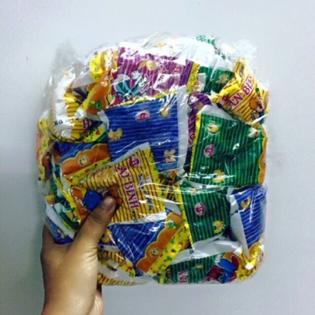 10 Gói Mì Tôm Trẻ Em  Giòn Rụm