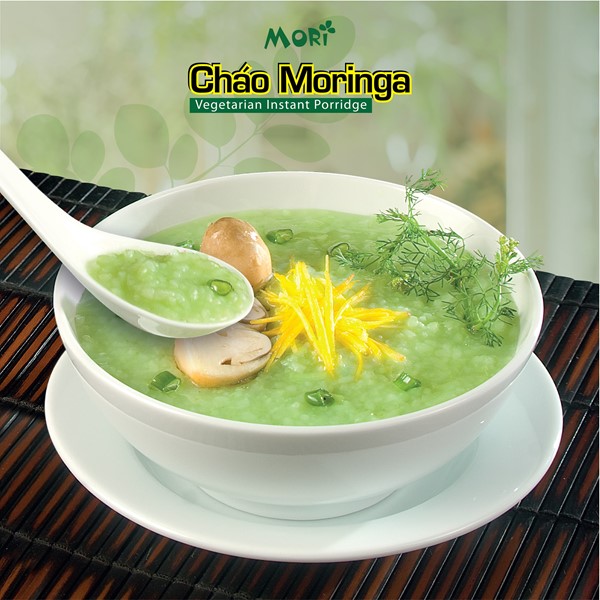 Cháo ăn liền chùm ngây Mori ( Cháo moringa thùng 50 gói)