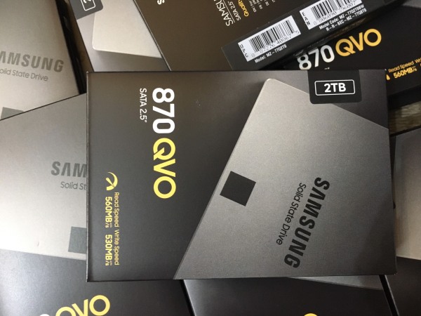 Ổ cứng SSD Samsung 870 Qvo 1TB/ 2TB/ 4TB/ 8TB - 2.5inch SATA3 - bảo hành 36 tháng tại Shopbig1990